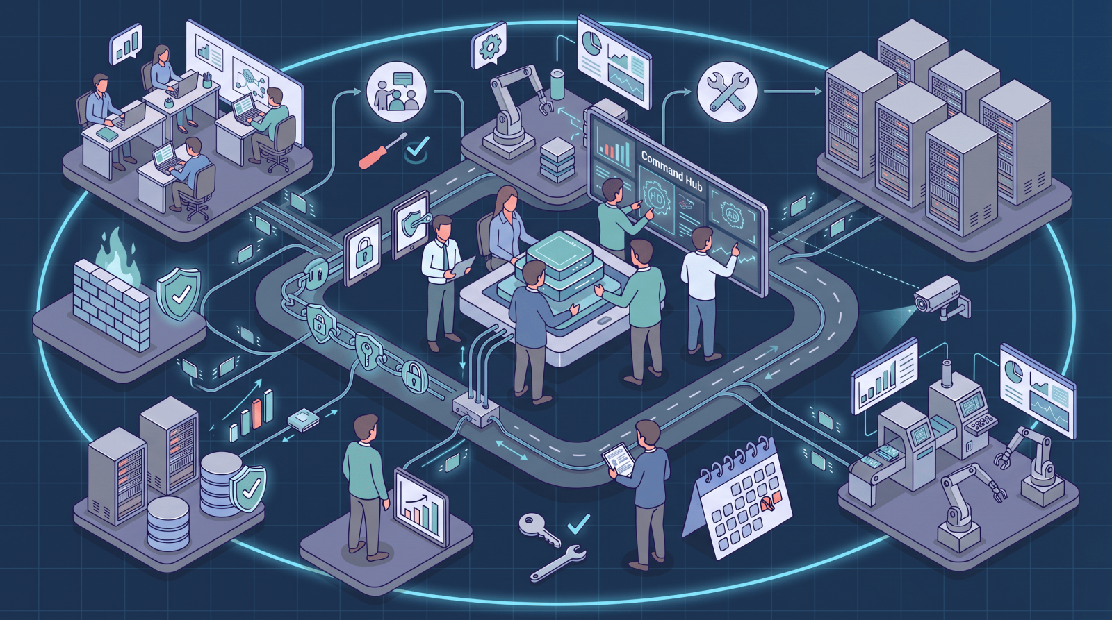 Why a Single IT Partner for Network, Server, Security, and CCTV Saves You Time and Money